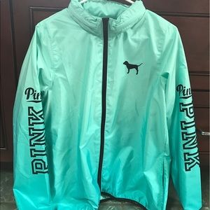 Blue ombré PINK jacket